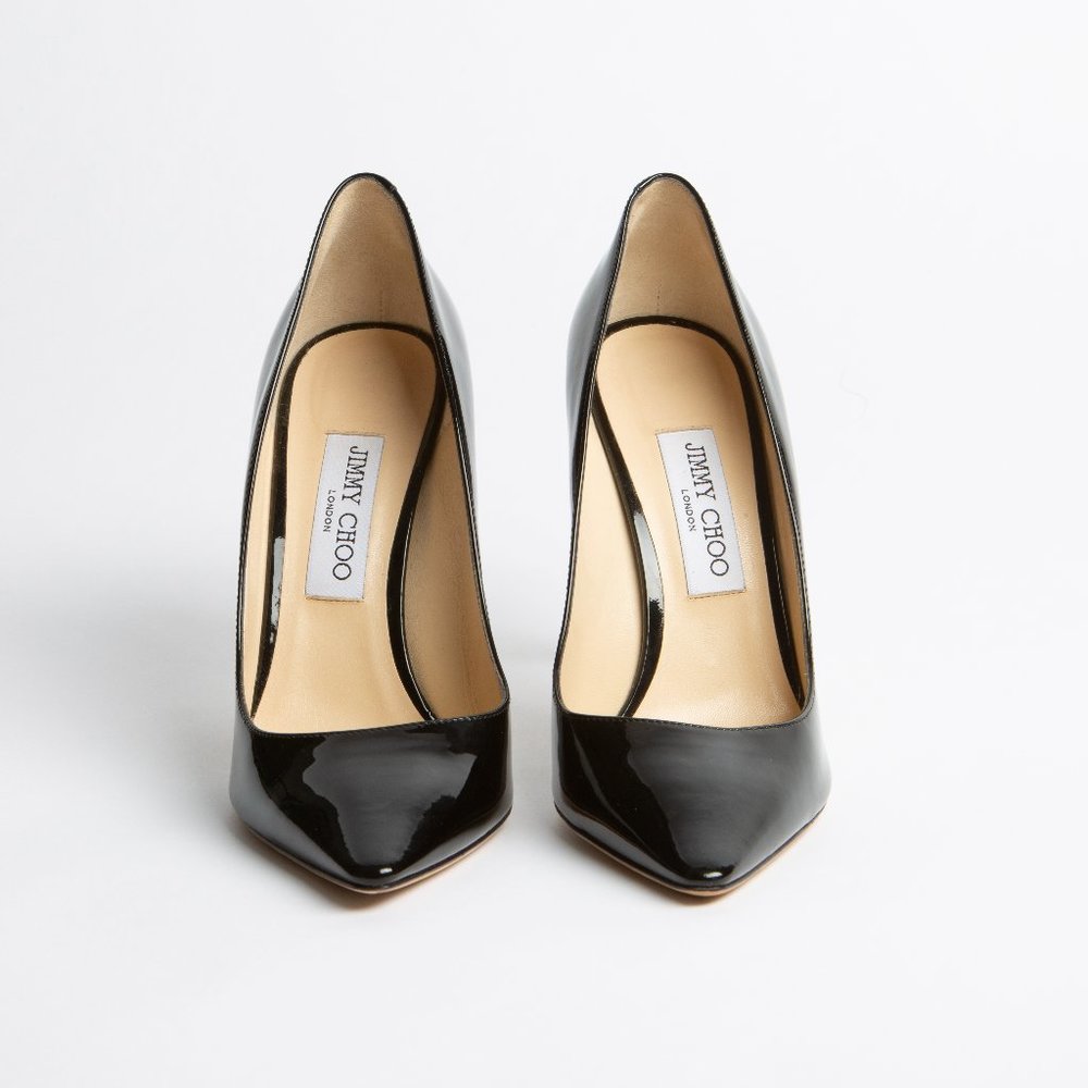 Jimmy Choo Anouk Black Pumps - Picture 3 of 7